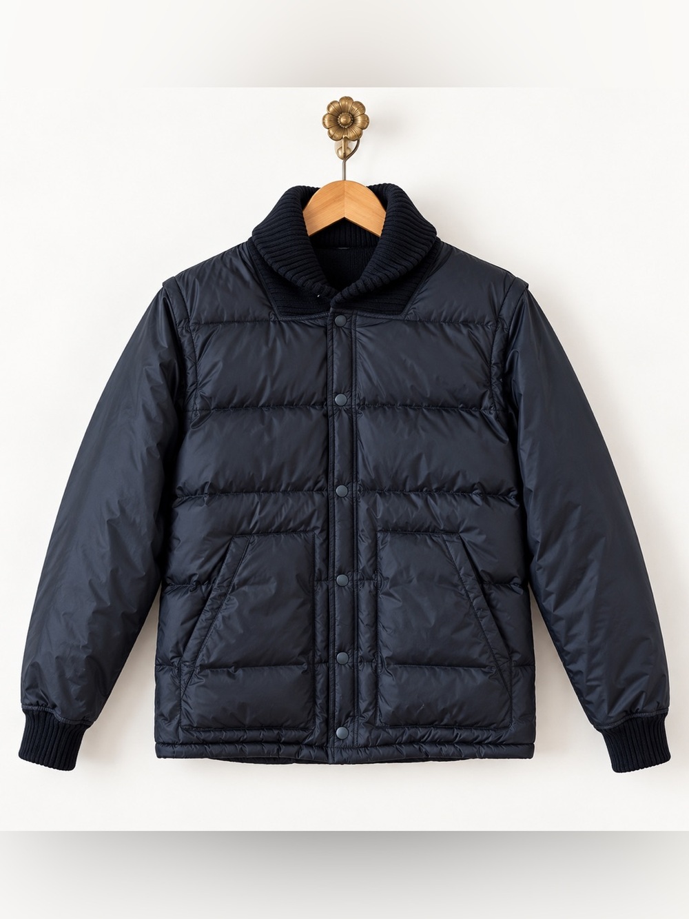 Element Emerald Collection Men’s Black Puffer Jacket – Size Large